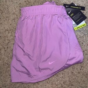 Pastel Purple Nike Drifit shorts